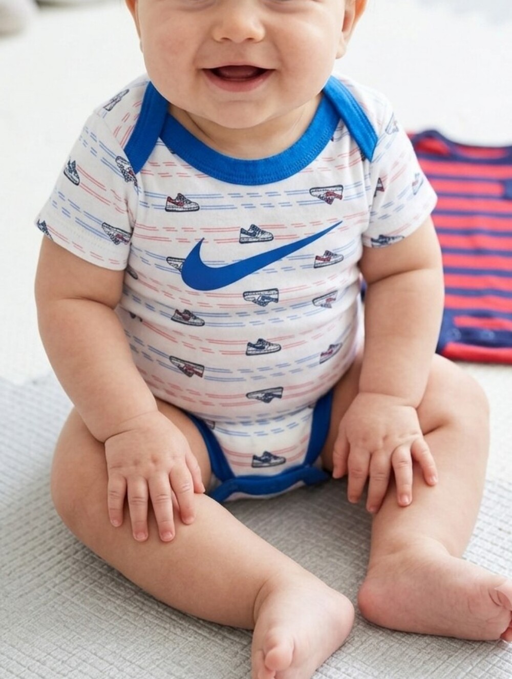 Baby Boy Onesie Bodysuit Lot 0-3M Nike Carter’s Child of Mine 3-6M